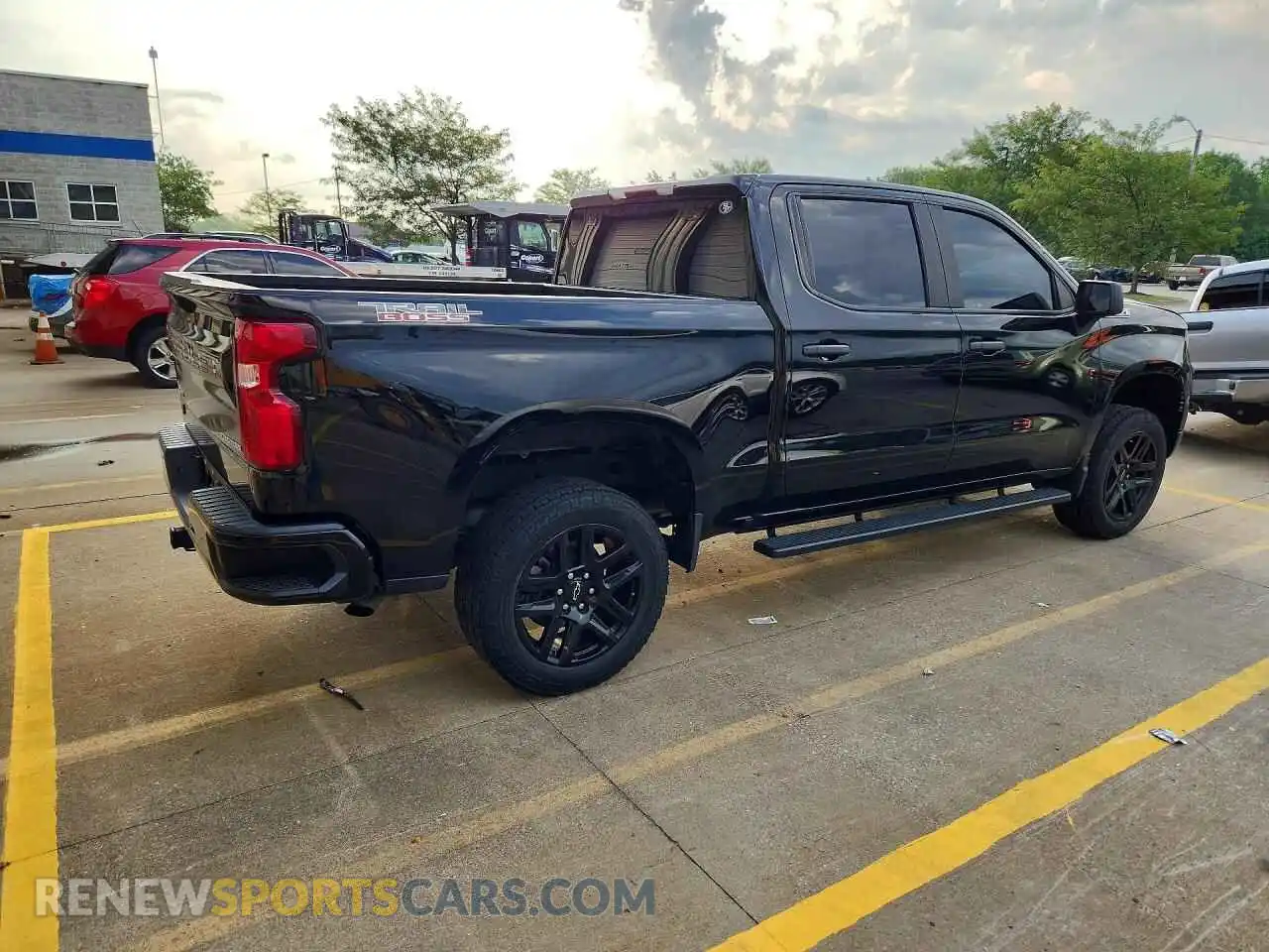 3 fotografías del automóvil dañado 3GCPDCEK5NG677918 CHEVROLET SILVERADO 2022
