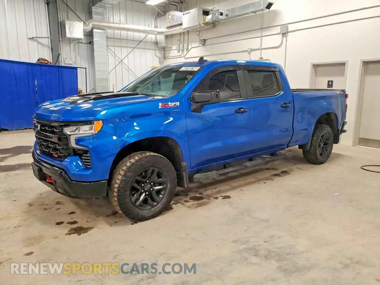 1 Photograph of a damaged car 3GCPDFEK3NG512645 CHEVROLET SILVERADO 2022