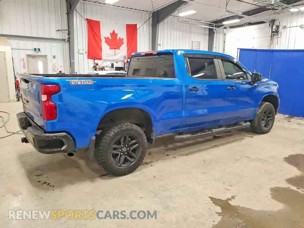 3 Photograph of a damaged car 3GCPDFEK3NG512645 CHEVROLET SILVERADO 2022
