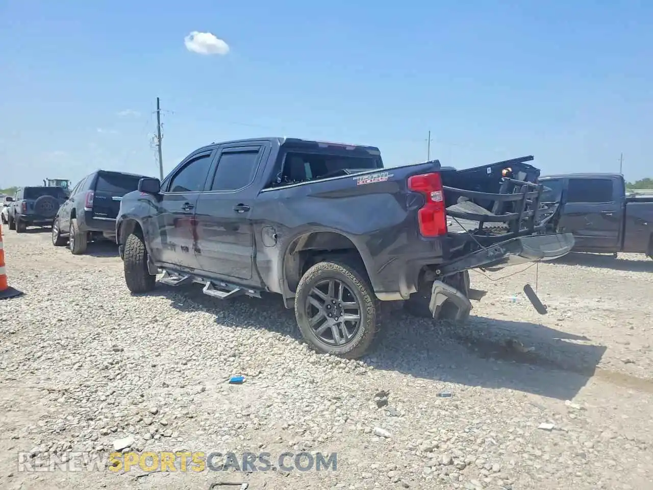 2 Фотография поврежденного автомобиля 3GCPDFEK8NG649421 CHEVROLET SILVERADO 2022