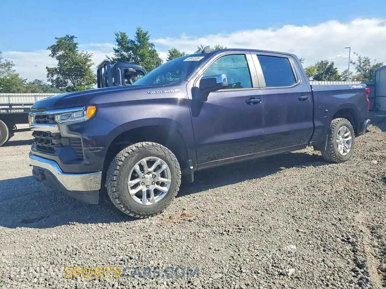 1 Photograph of a damaged car 3GCPDKEK6NG563808 CHEVROLET SILVERADO 2022