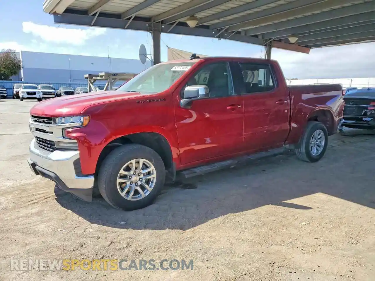 1 Photograph of a damaged car 3GCPWCEK1NG146158 CHEVROLET SILVERADO 2022