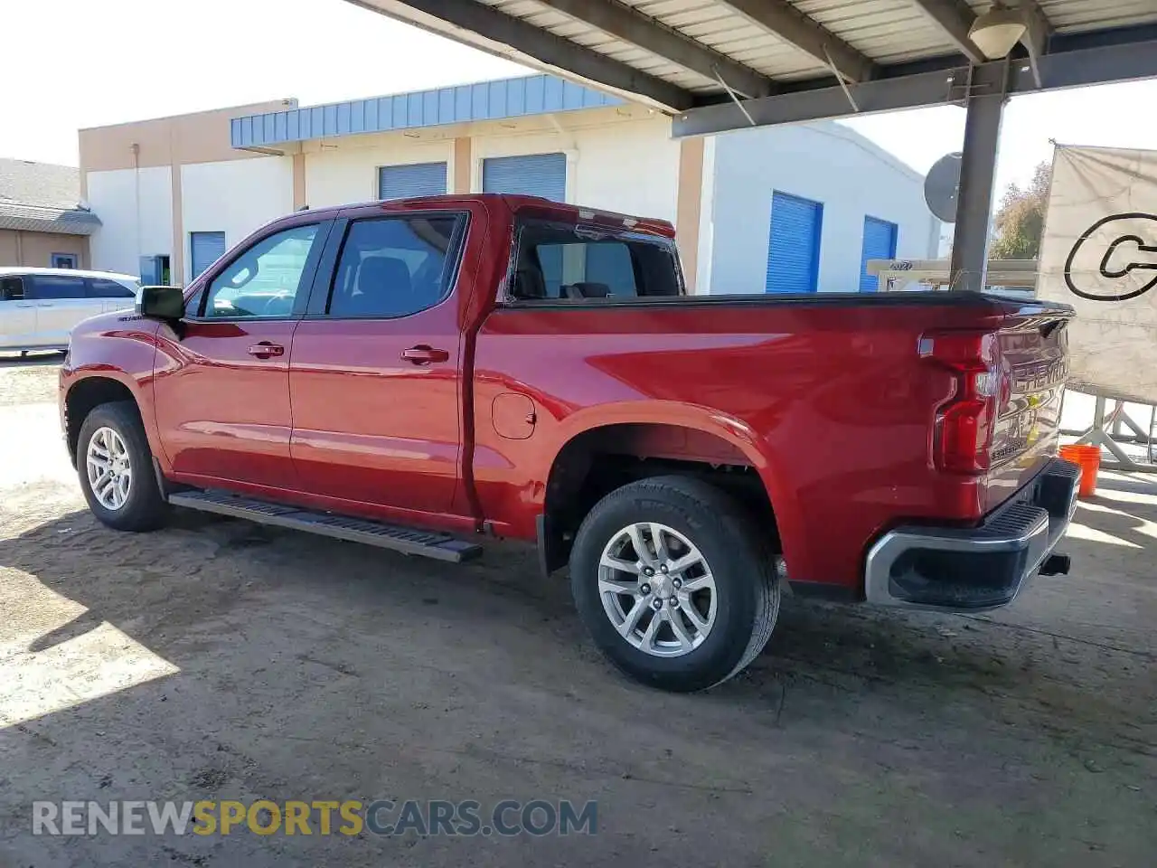 2 Photograph of a damaged car 3GCPWCEK1NG146158 CHEVROLET SILVERADO 2022