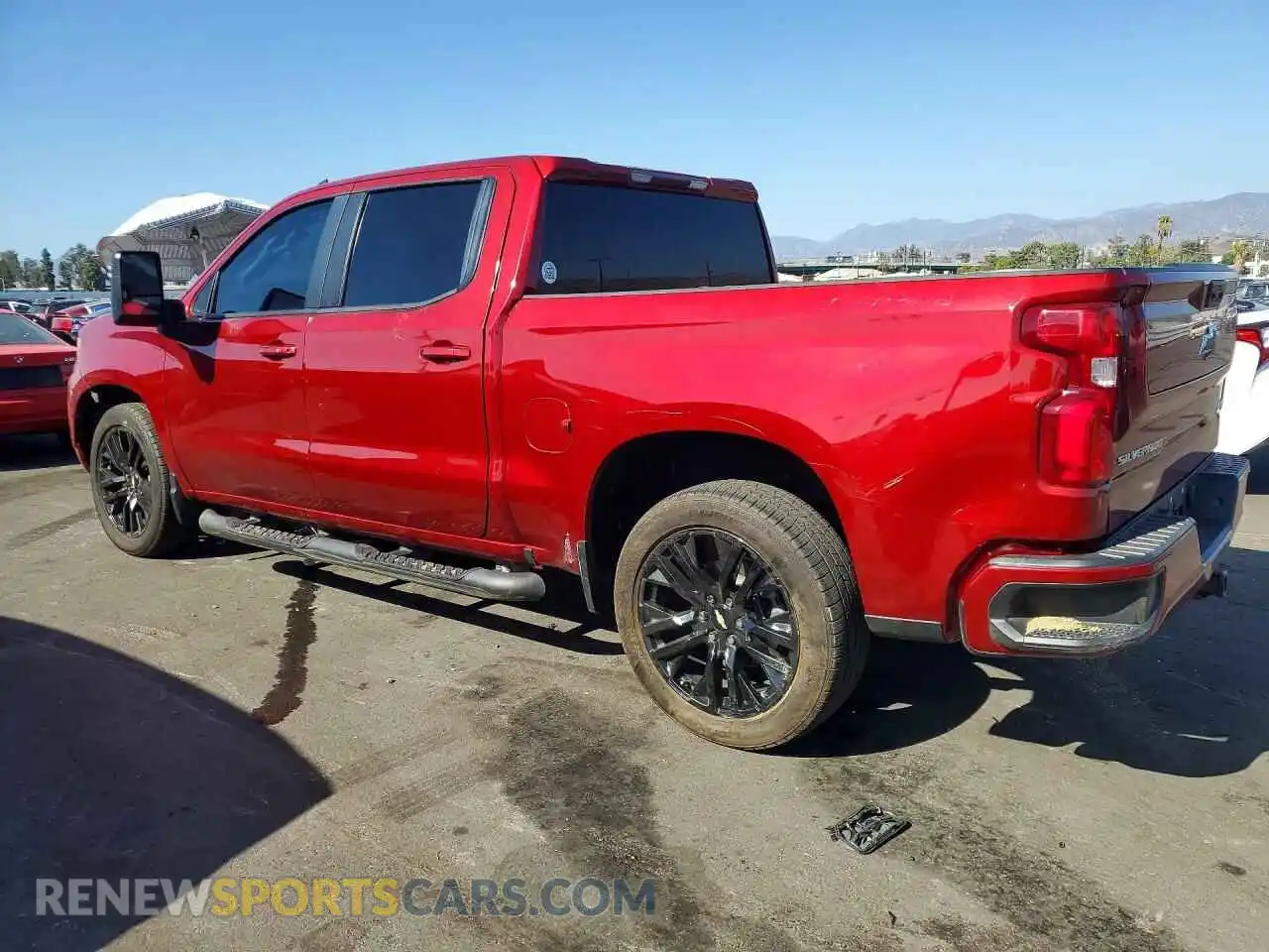 2 Фотография поврежденного автомобиля 3GCUADET8NG584207 CHEVROLET SILVERADO 2022