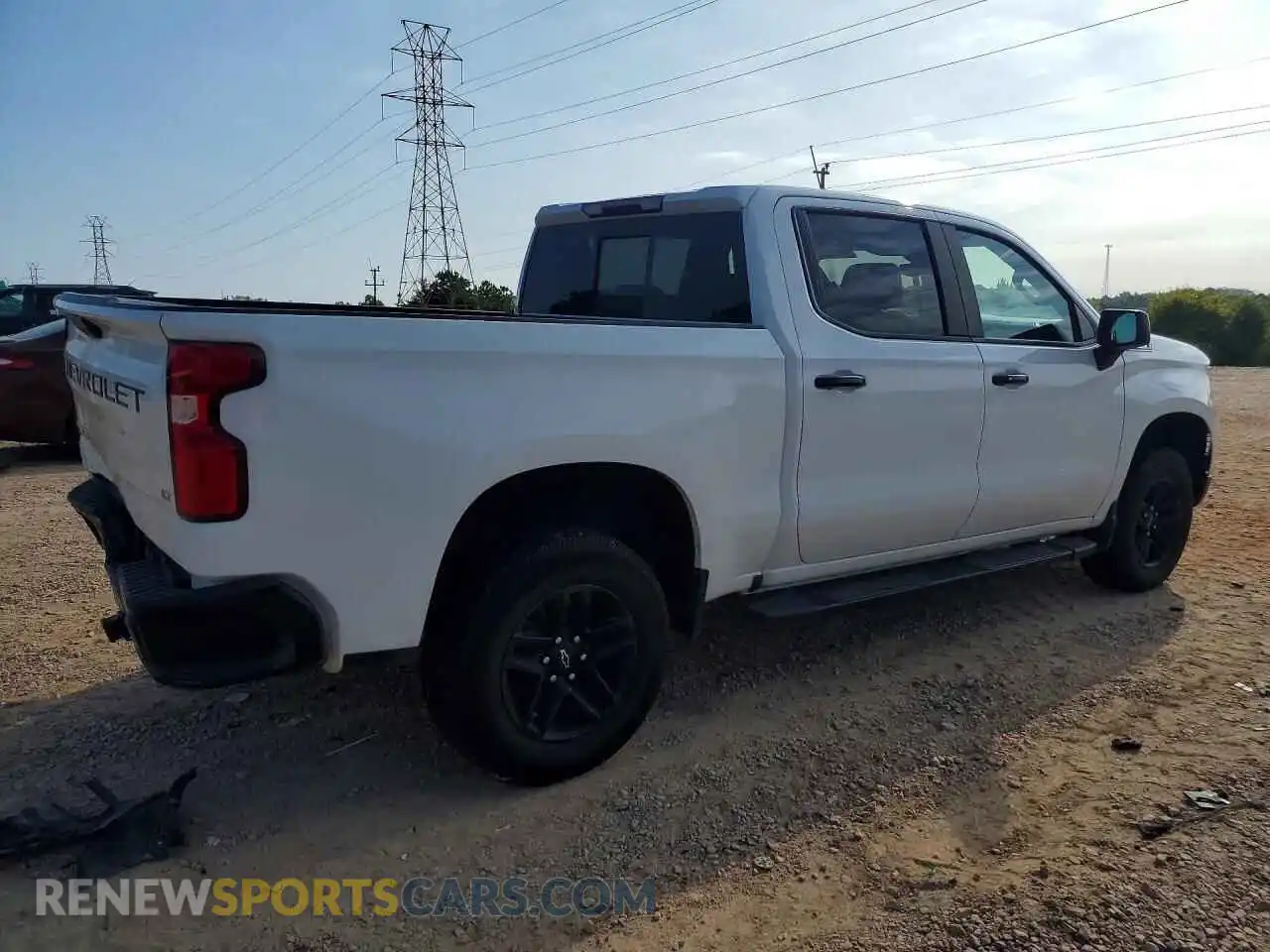 3 Фотография поврежденного автомобиля 3GCUDFED5NG585956 CHEVROLET SILVERADO 2022