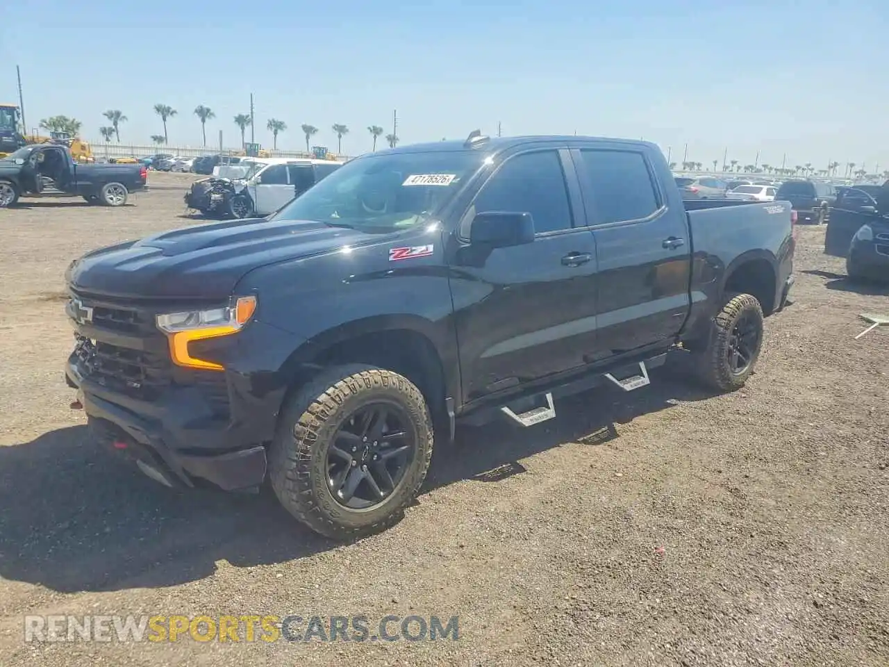 1 Photograph of a damaged car 3GCUDFED9NG673229 CHEVROLET SILVERADO 2022