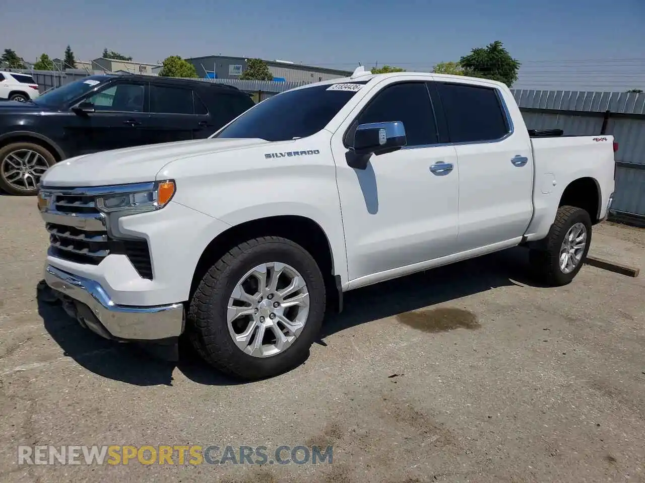 1 Photograph of a damaged car 3GCUDGED6NG518367 CHEVROLET SILVERADO 2022
