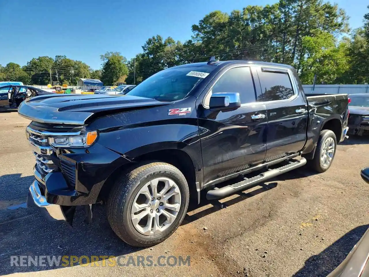 1 Photograph of a damaged car 3GCUDGEL8NG507703 CHEVROLET SILVERADO 2022