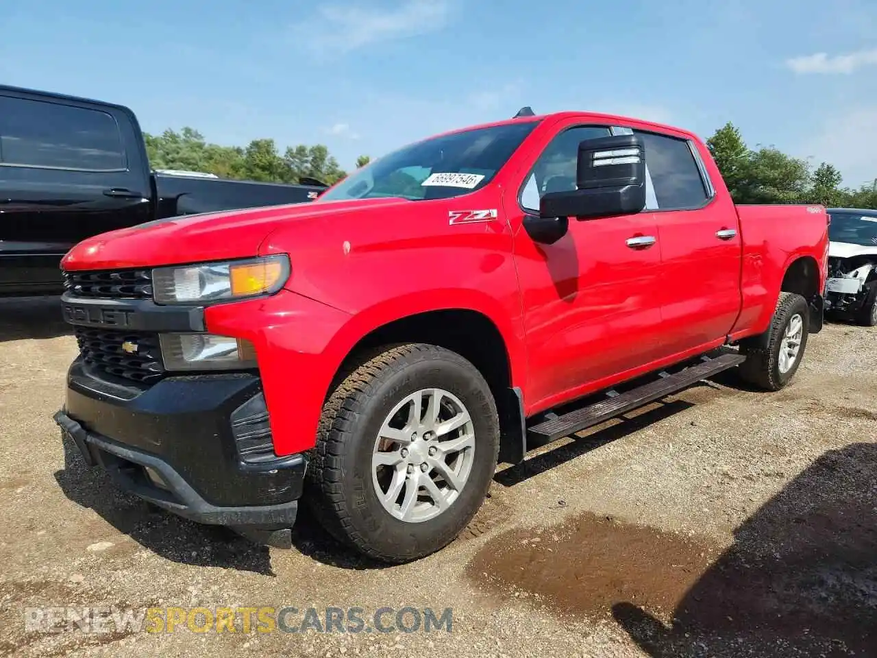 1 fotografías del automóvil dañado 3GCUYAED3NG174949 CHEVROLET SILVERADO 2022