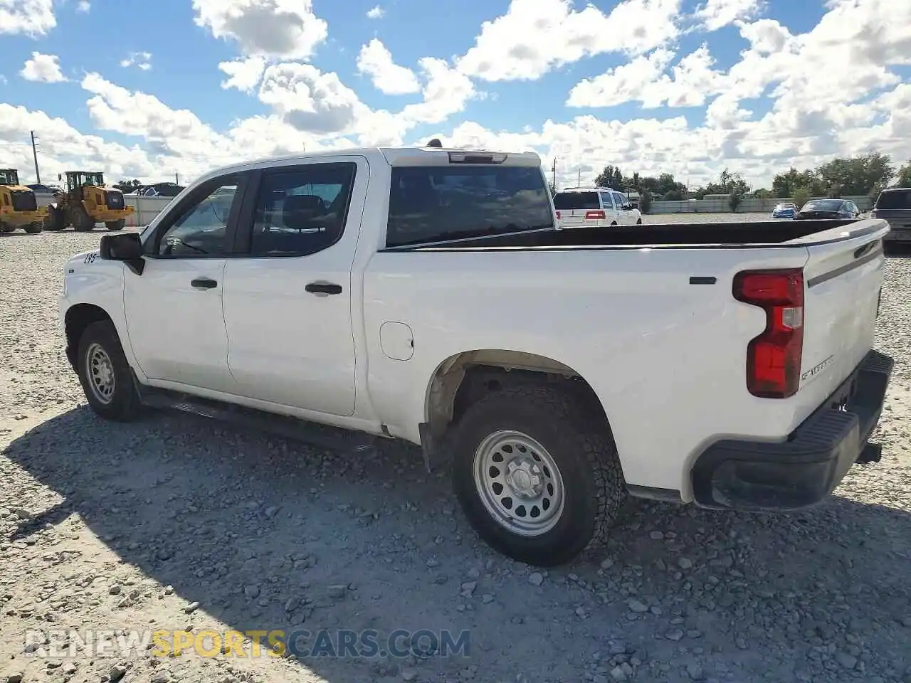 2 fotografías del automóvil dañado 3GCUYAEDXNG169893 CHEVROLET SILVERADO 2022