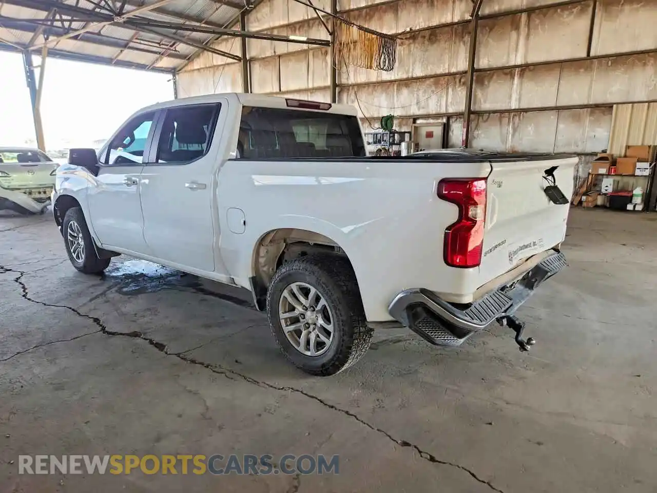 2 Фотография поврежденного автомобиля 3GCUYDED5NG129173 CHEVROLET SILVERADO 2022