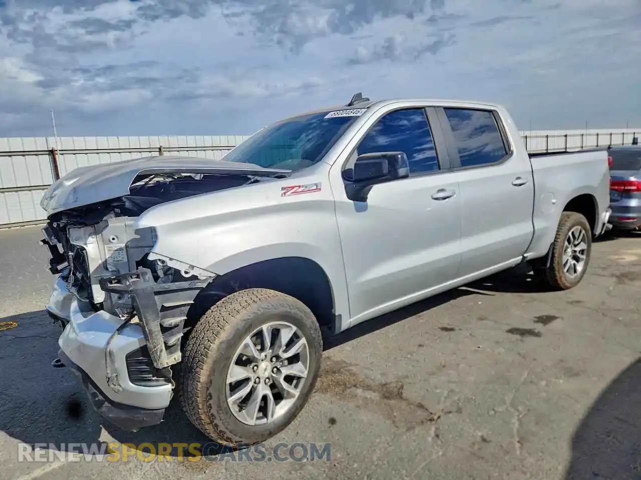 1 Photograph of a damaged car 3GCUYEED0NG150017 CHEVROLET SILVERADO 2022