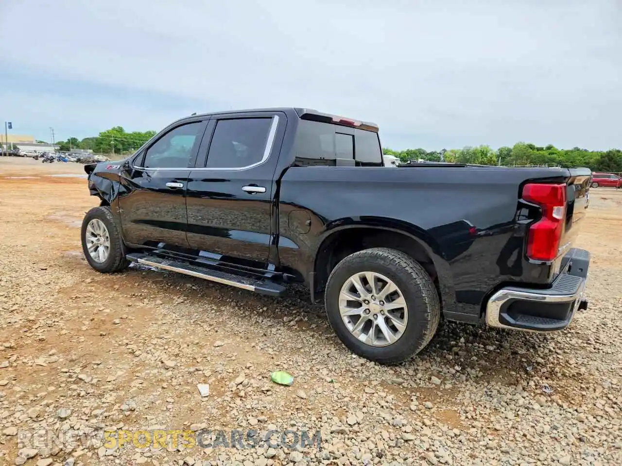 2 Photograph of a damaged car 3GCUYGED2NG177697 CHEVROLET SILVERADO 2022