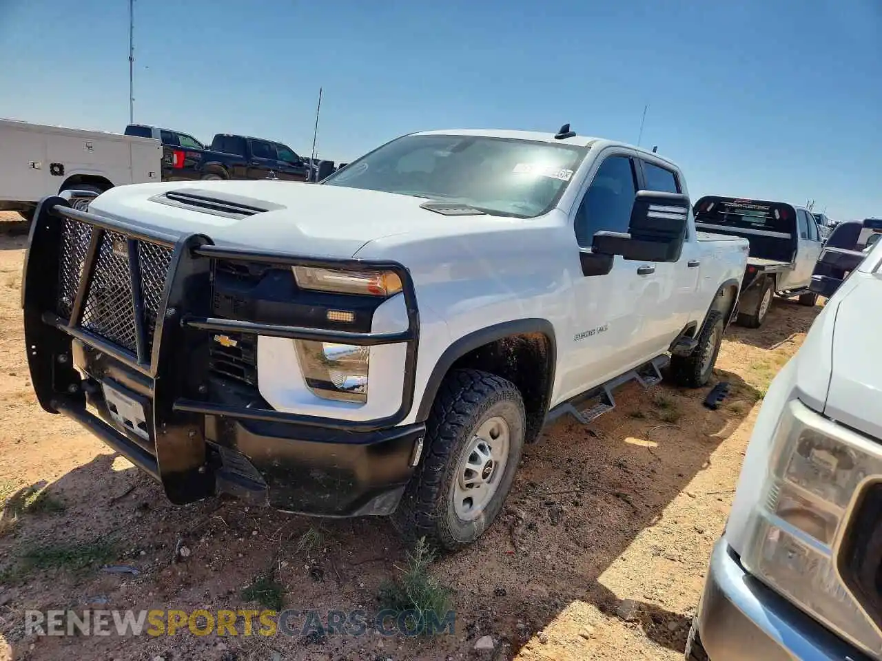 1 fotografías del automóvil dañado 1GC1YLE7XPF140374 CHEVROLET SILVERADO 2023