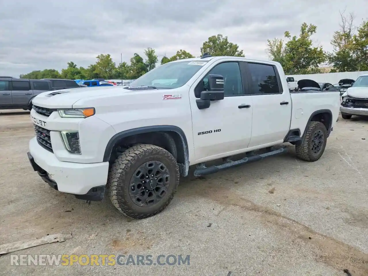 1 Photograph of a damaged car 1GC1YNEY2PF214830 CHEVROLET SILVERADO 2023