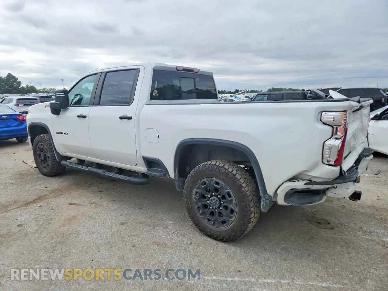 2 Photograph of a damaged car 1GC1YNEY2PF214830 CHEVROLET SILVERADO 2023