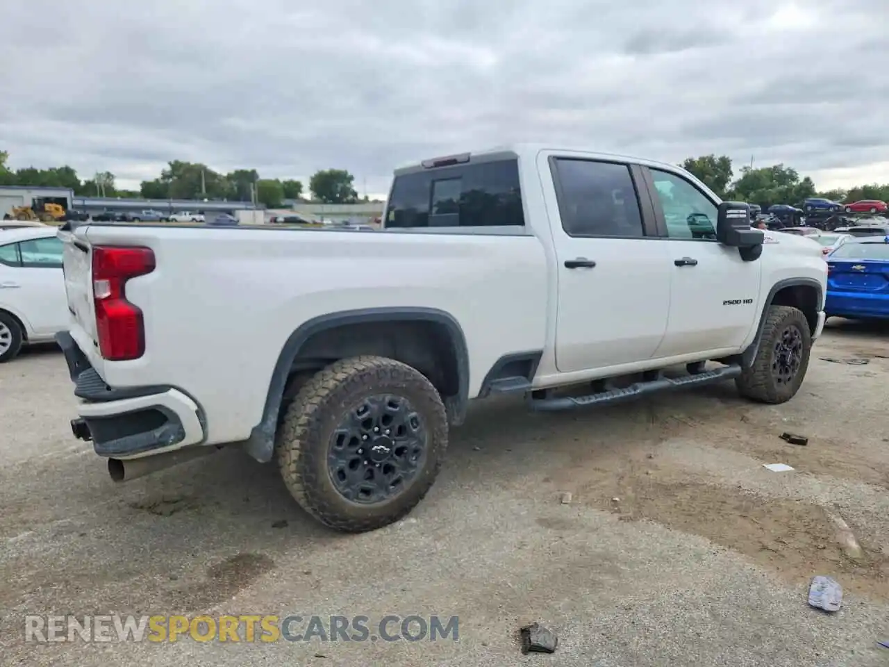 3 Photograph of a damaged car 1GC1YNEY2PF214830 CHEVROLET SILVERADO 2023