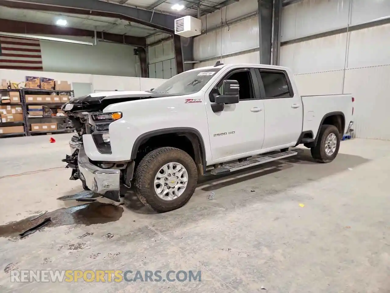1 Photograph of a damaged car 1GC1YNEY3PF243981 CHEVROLET SILVERADO 2023