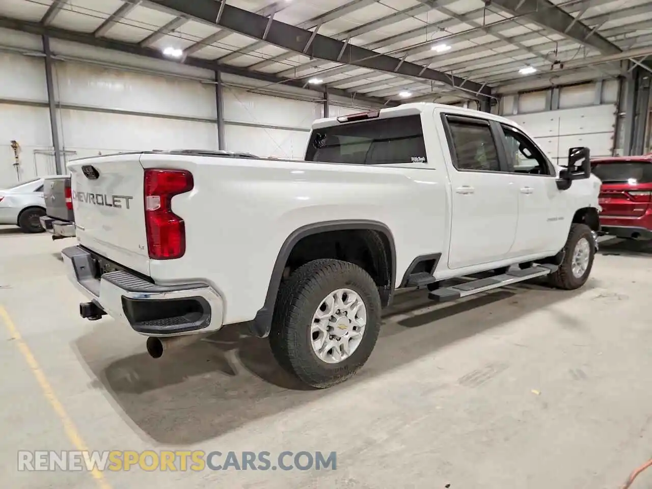 3 Photograph of a damaged car 1GC1YNEY3PF243981 CHEVROLET SILVERADO 2023