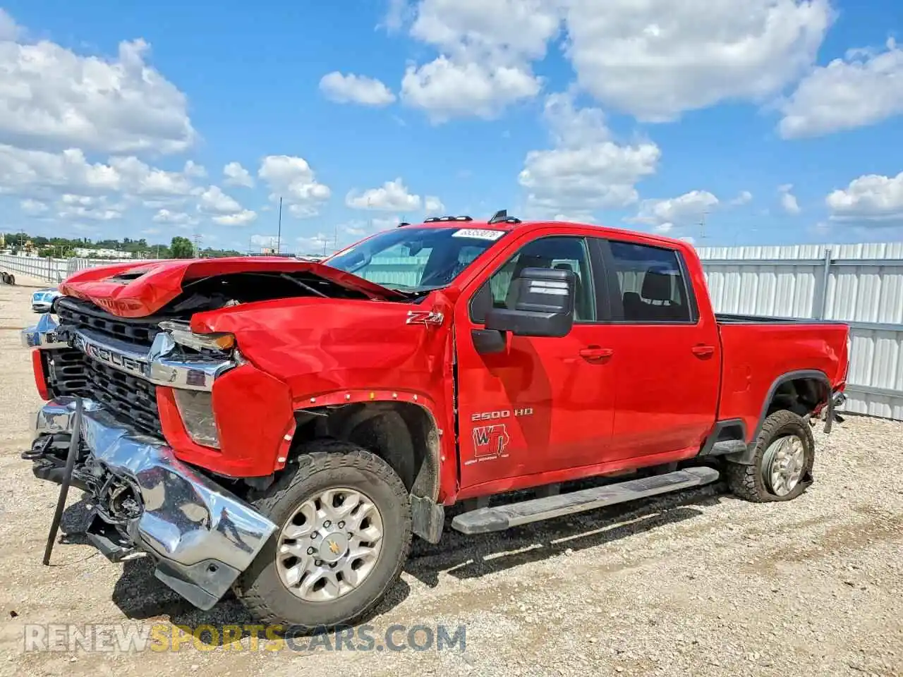 1 Фотография поврежденного автомобиля 1GC1YNEY4PF107195 CHEVROLET SILVERADO 2023