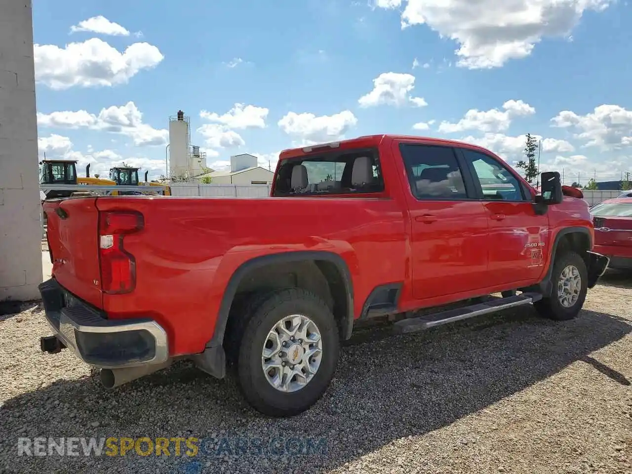 3 Фотография поврежденного автомобиля 1GC1YNEY4PF107195 CHEVROLET SILVERADO 2023