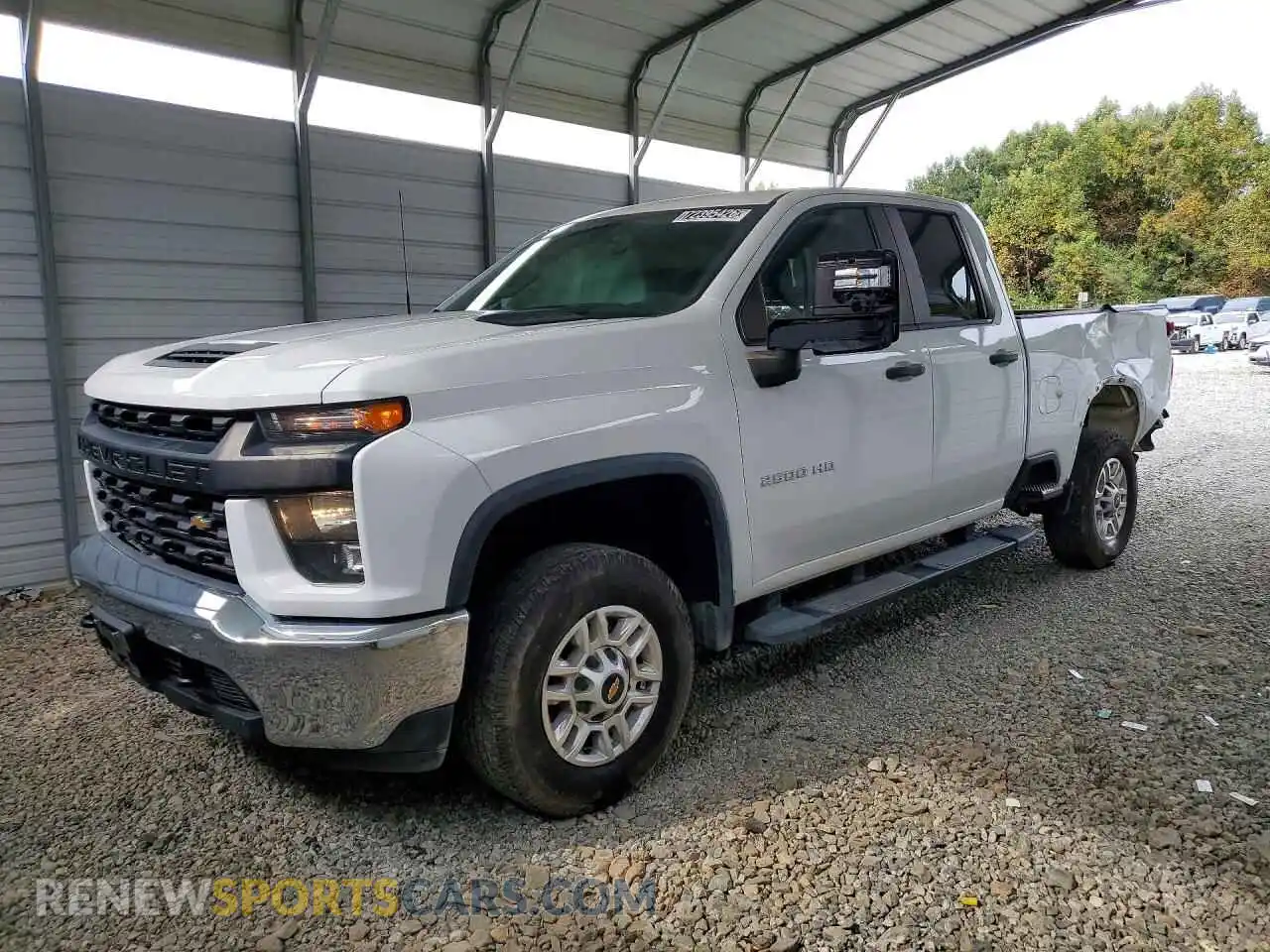 1 Photograph of a damaged car 1GC2WLE78PF188238 CHEVROLET SILVERADO 2023