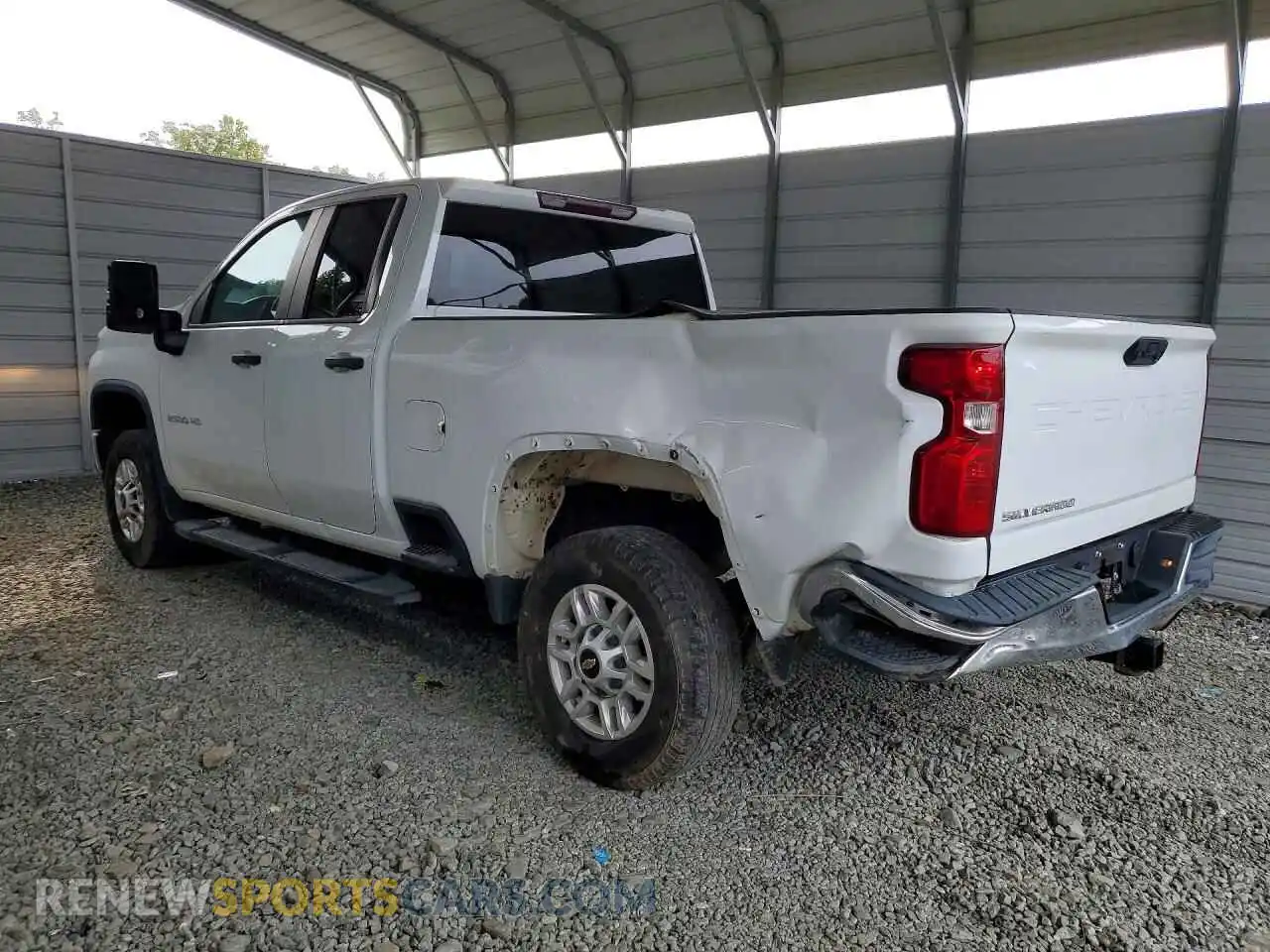 2 Photograph of a damaged car 1GC2WLE78PF188238 CHEVROLET SILVERADO 2023