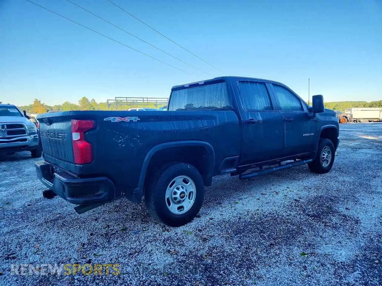 3 Photograph of a damaged car 1GC4YLE79PF169376 CHEVROLET SILVERADO 2023