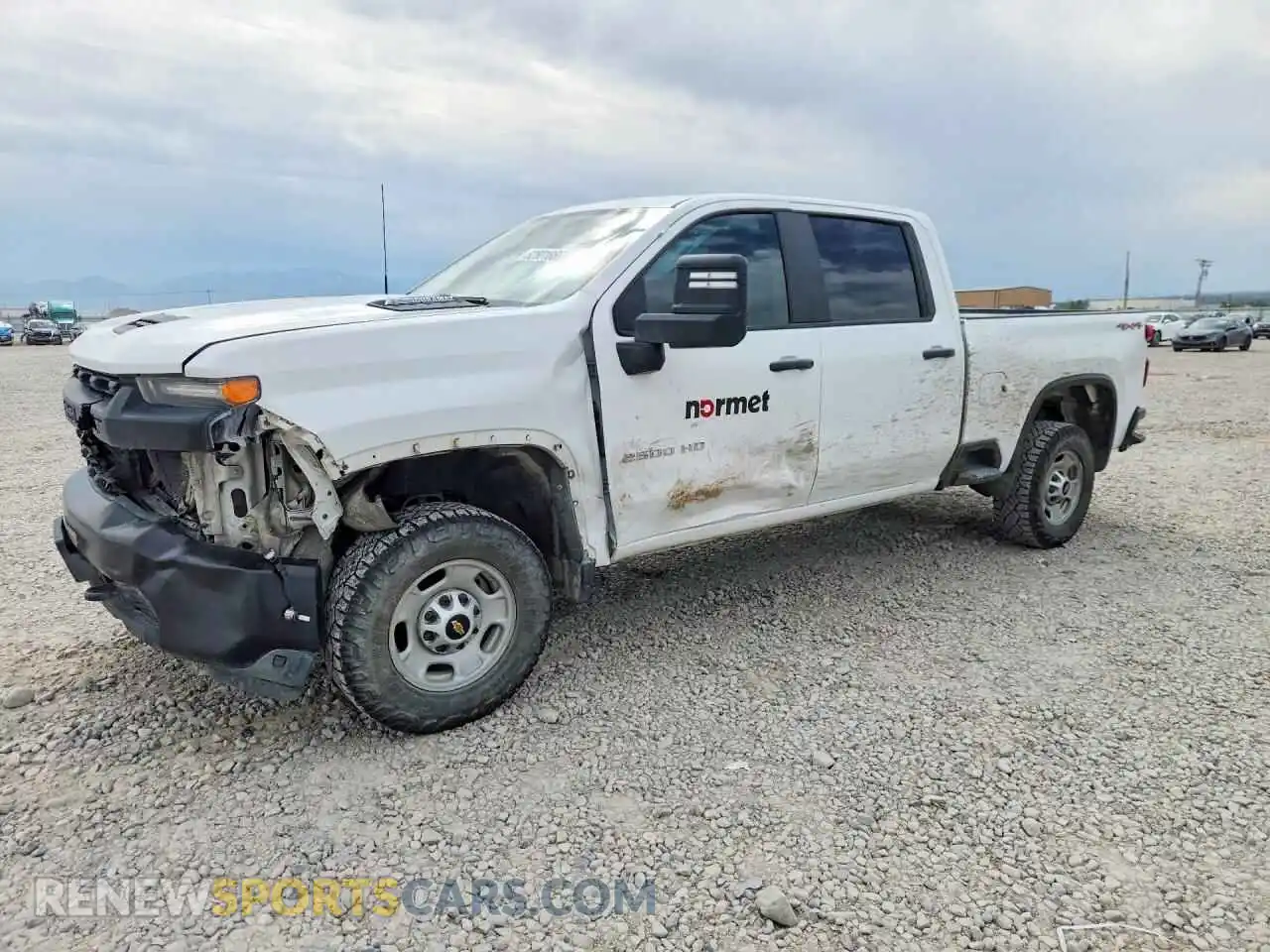 1 fotografías del automóvil dañado 1GC4YLEY0PF113030 CHEVROLET SILVERADO 2023