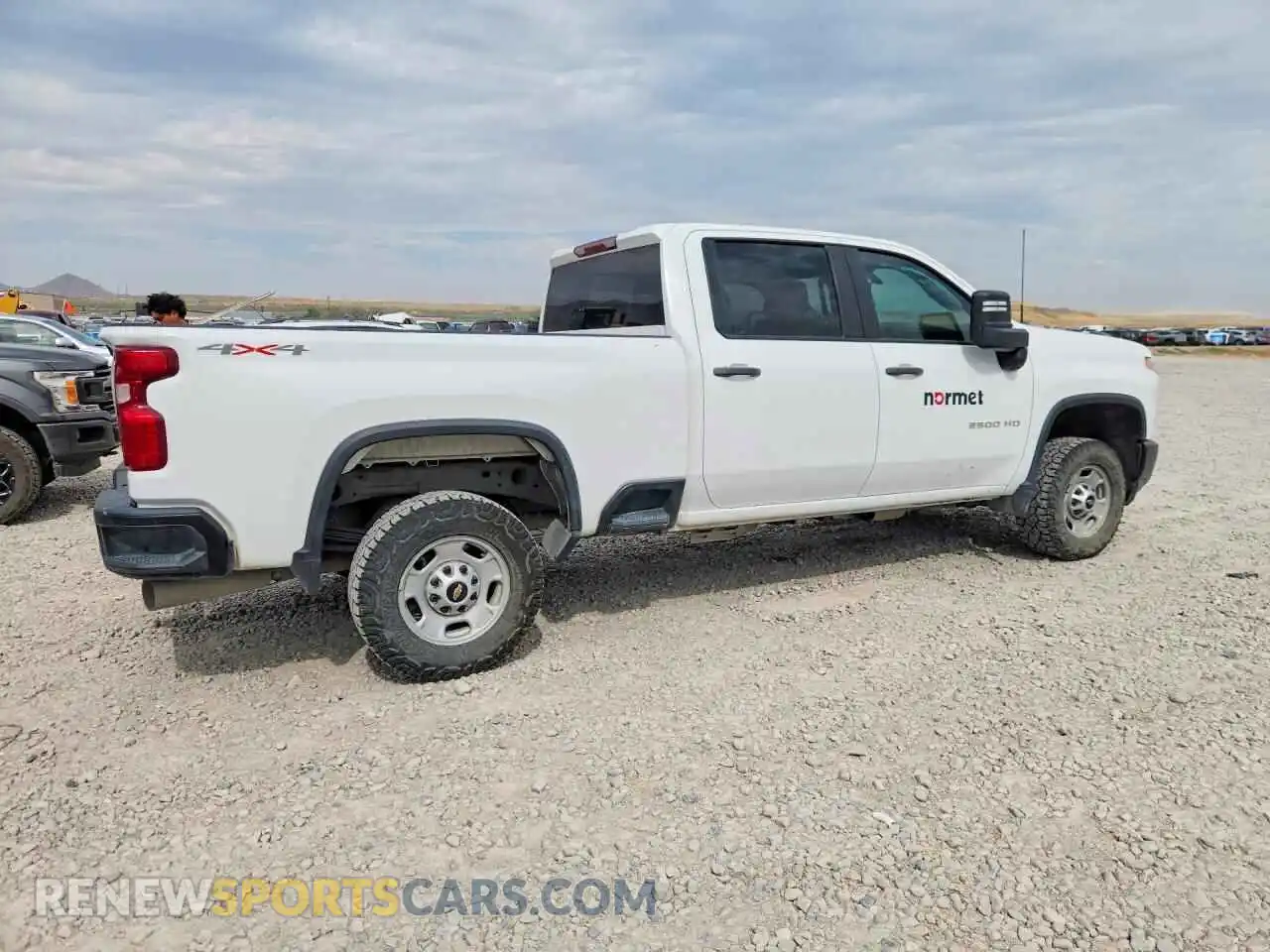 3 fotografías del automóvil dañado 1GC4YLEY0PF113030 CHEVROLET SILVERADO 2023