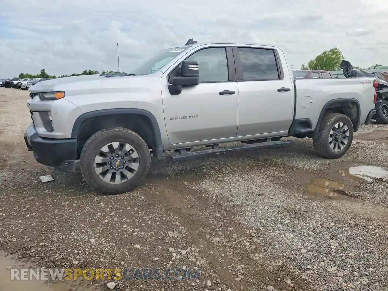 1 Photograph of a damaged car 1GC4YME76PF136776 CHEVROLET SILVERADO 2023