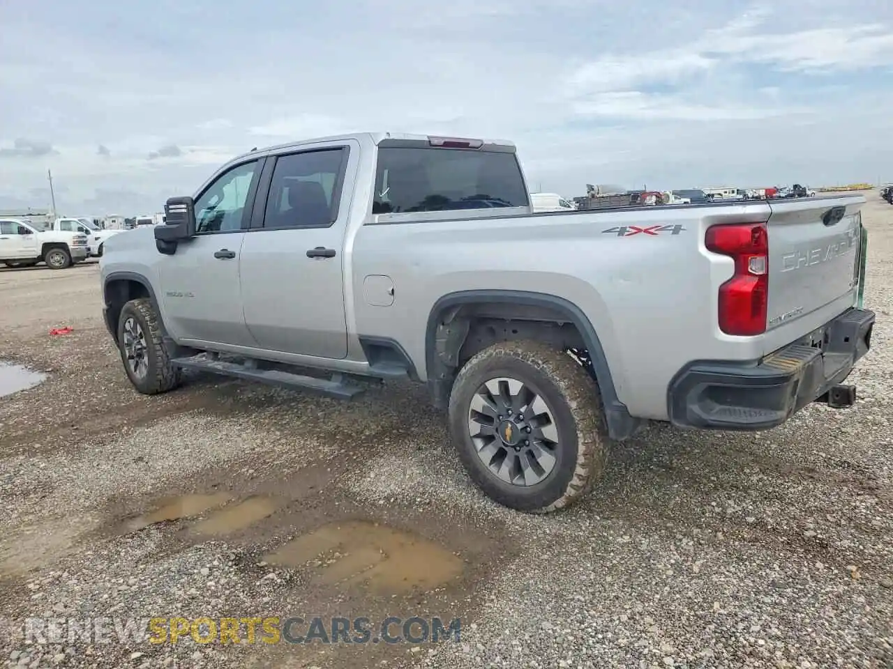 2 Photograph of a damaged car 1GC4YME76PF136776 CHEVROLET SILVERADO 2023
