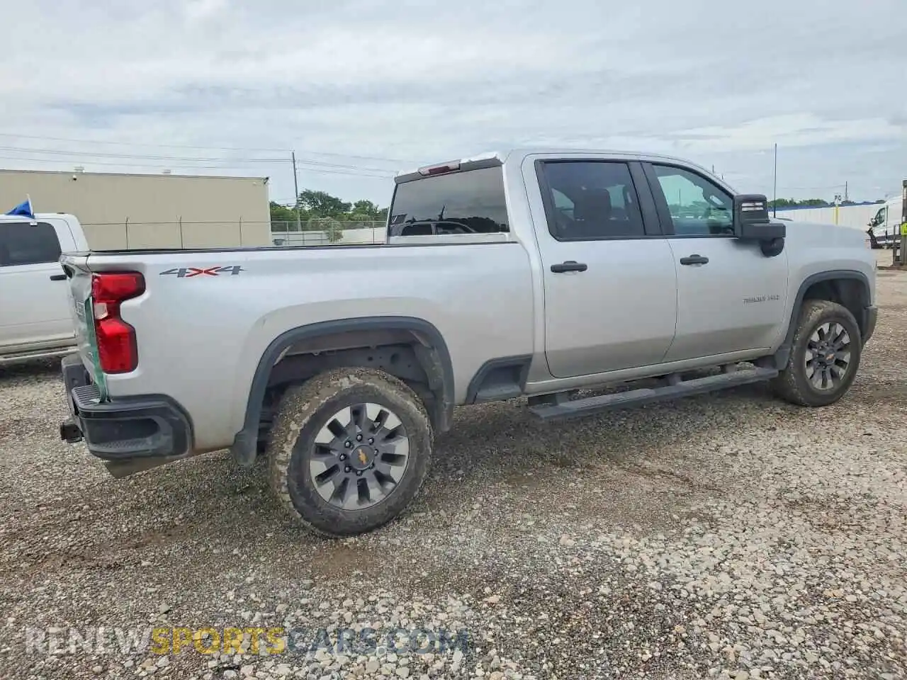3 Photograph of a damaged car 1GC4YME76PF136776 CHEVROLET SILVERADO 2023