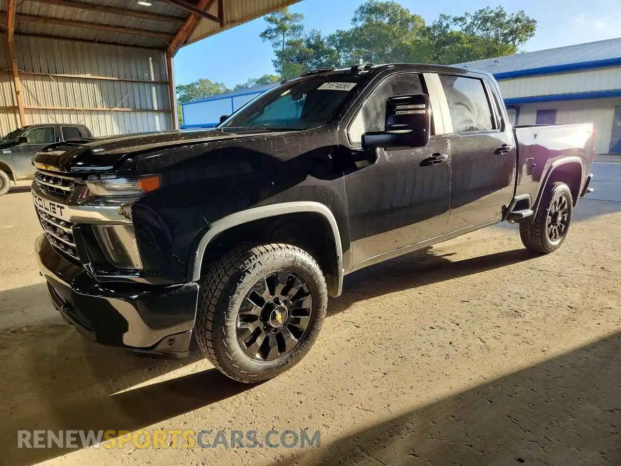 1 Photograph of a damaged car 1GC4YMEYXPF256590 CHEVROLET SILVERADO 2023