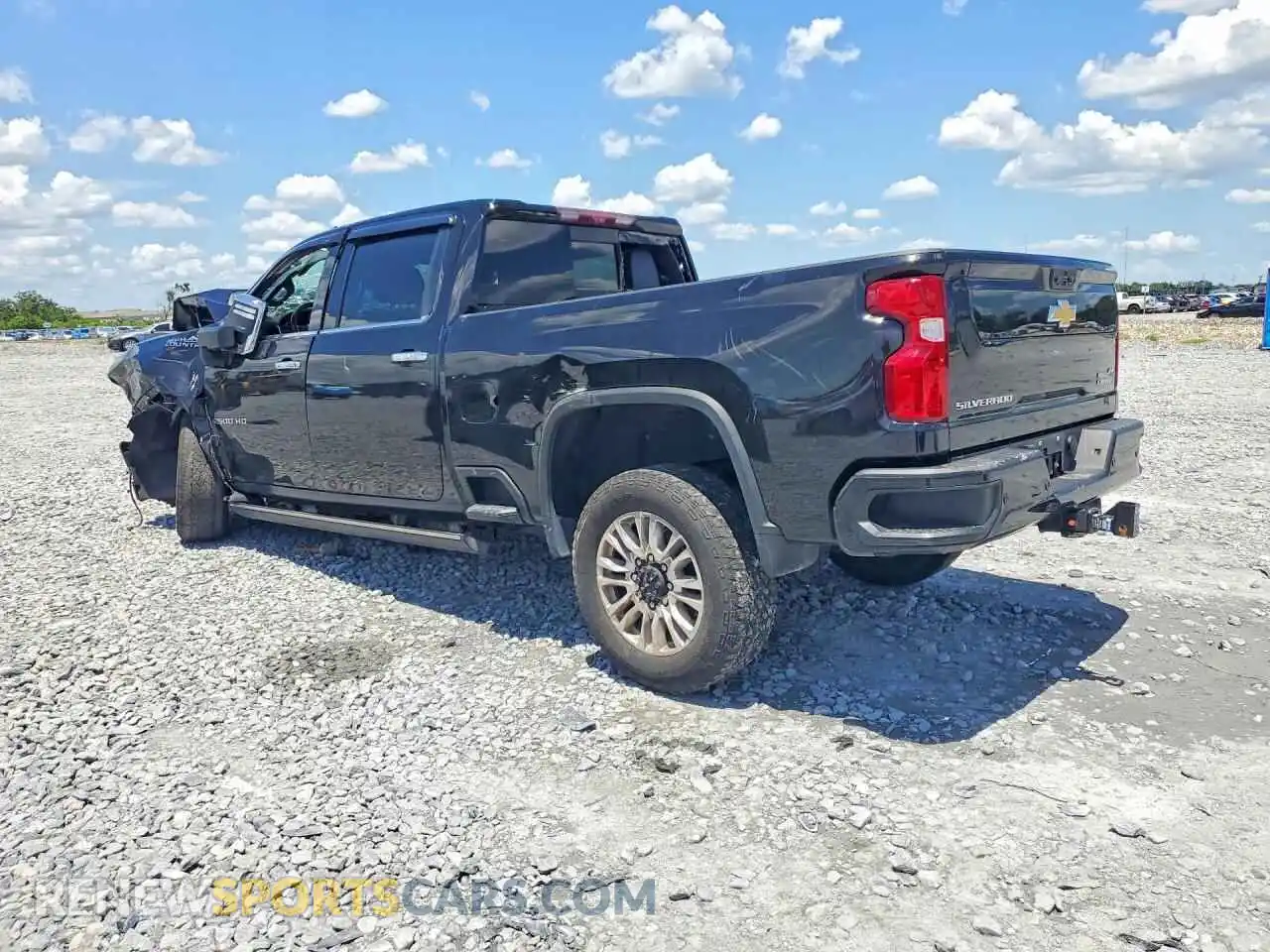 2 Фотография поврежденного автомобиля 1GC4YREY7PF148019 CHEVROLET SILVERADO 2023