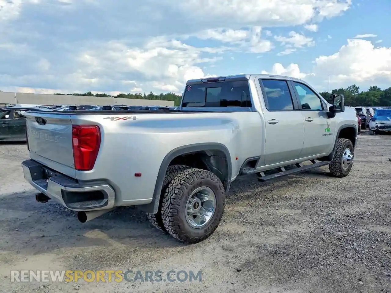 3 Photograph of a damaged car 1GC4YTEY6PF182241 CHEVROLET SILVERADO 2023