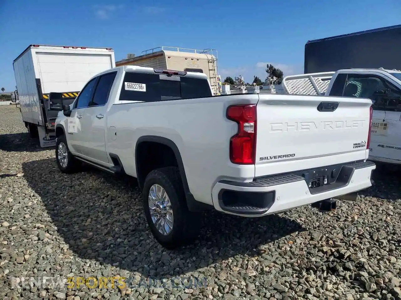 2 fotografías del automóvil dañado 1GC4YVEY4PF111793 CHEVROLET SILVERADO 2023