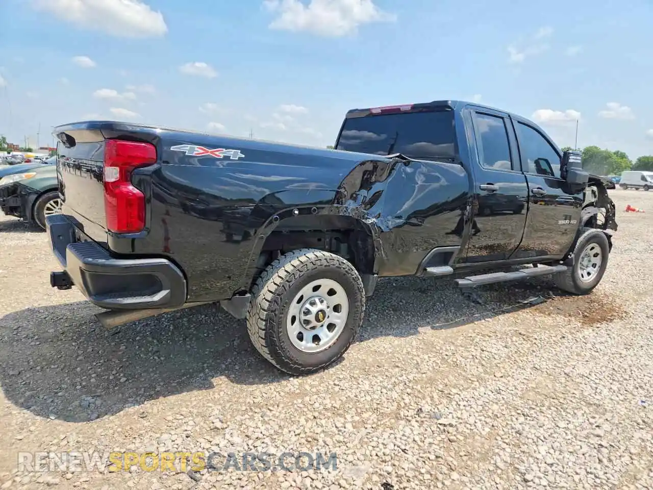 3 Фотография поврежденного автомобиля 1GC5YSE75PF205868 CHEVROLET SILVERADO 2023