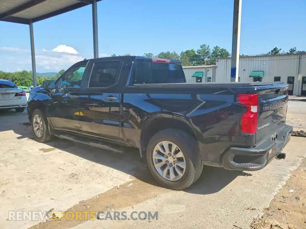 2 Фотография поврежденного автомобиля 1GCPABEK1PZ104973 CHEVROLET SILVERADO 2023