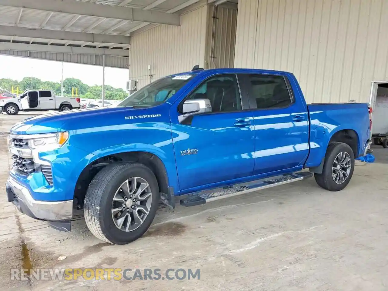 1 Photograph of a damaged car 1GCPACED3PZ109986 CHEVROLET SILVERADO 2023