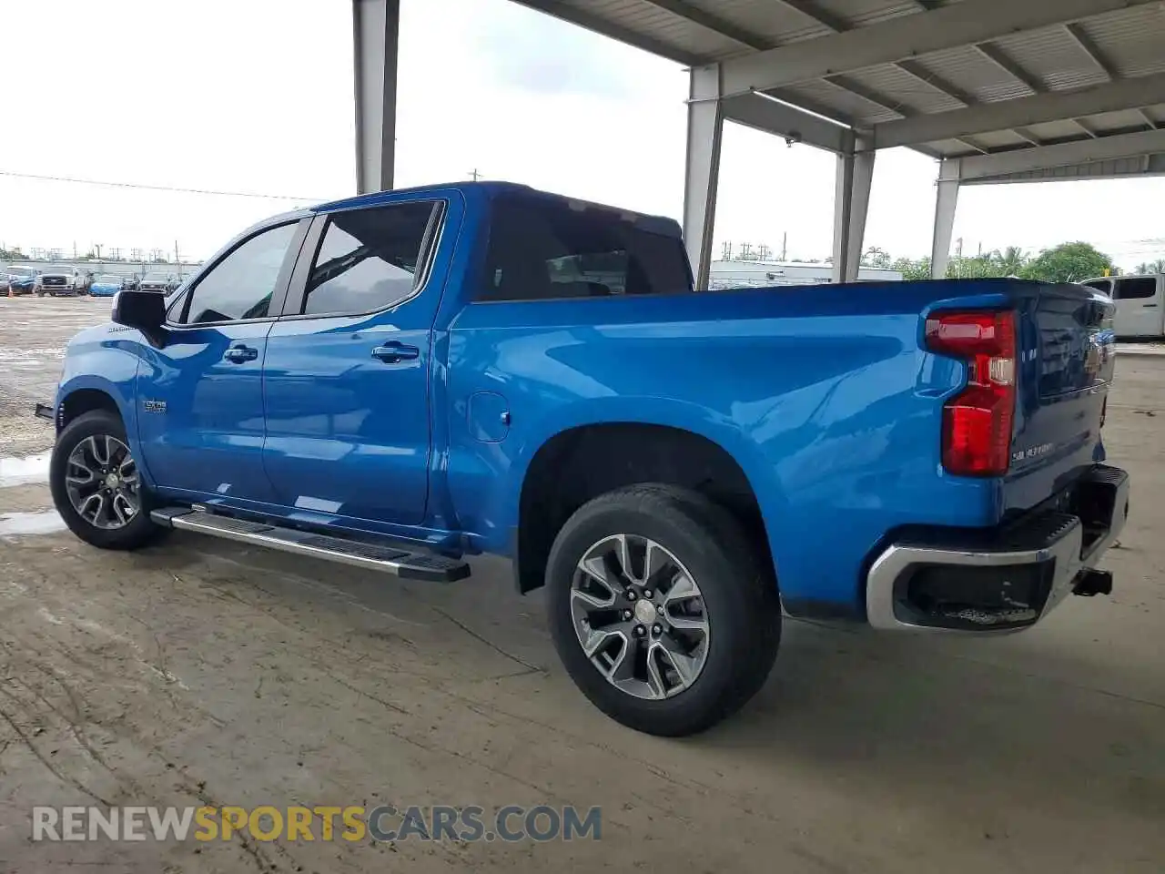 2 Photograph of a damaged car 1GCPACED3PZ109986 CHEVROLET SILVERADO 2023