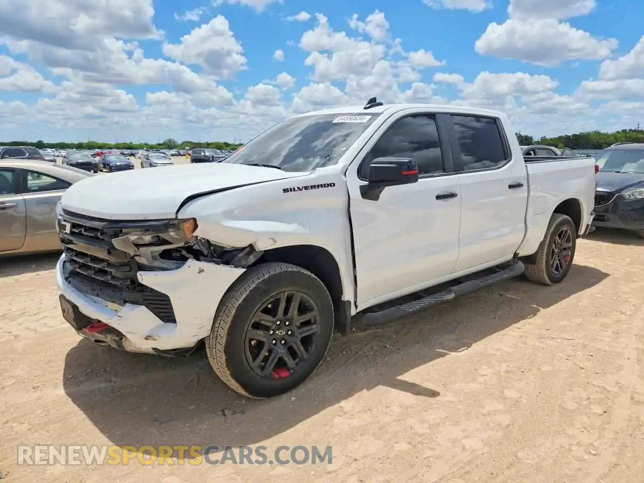 1 fotografías del automóvil dañado 1GCPADED1PZ181887 CHEVROLET SILVERADO 2023