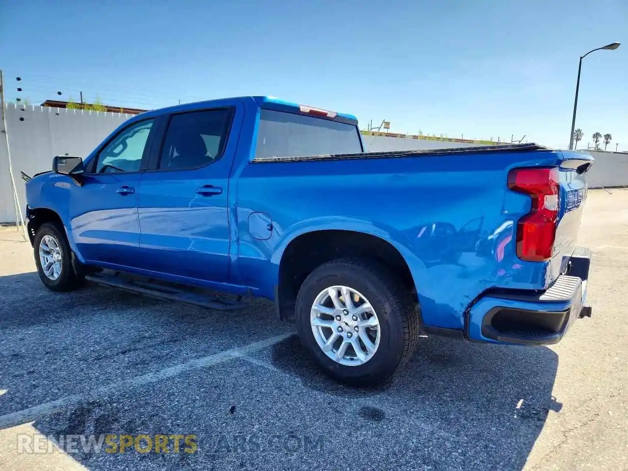 2 Photograph of a damaged car 1GCPADED4PZ109775 CHEVROLET SILVERADO 2023