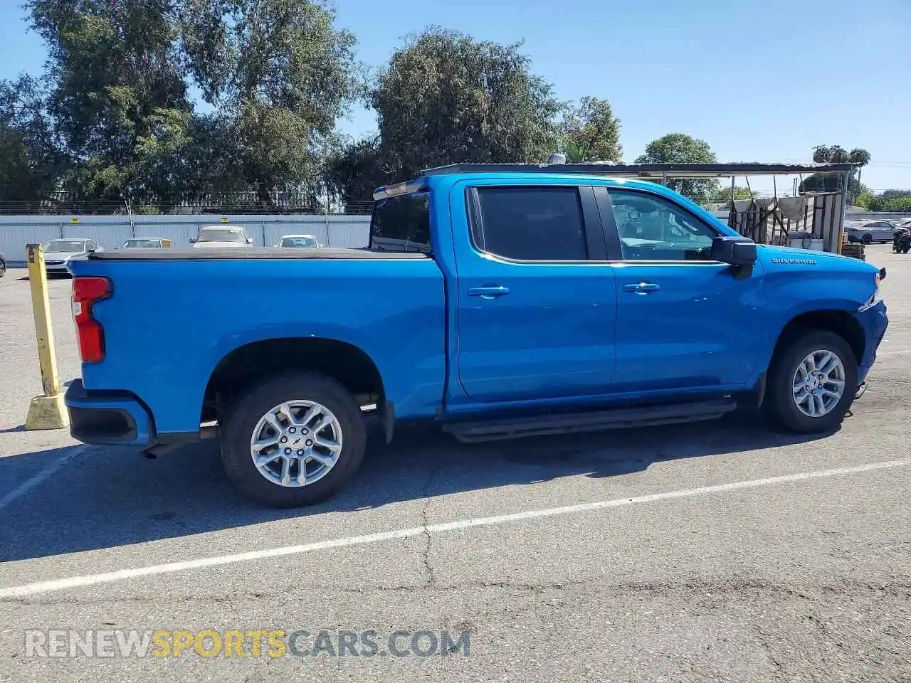 3 Photograph of a damaged car 1GCPADED4PZ109775 CHEVROLET SILVERADO 2023