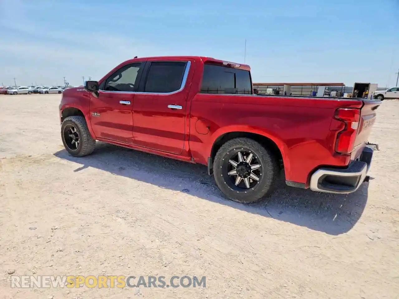 2 Photograph of a damaged car 1GCPAEED7PZ249308 CHEVROLET SILVERADO 2023