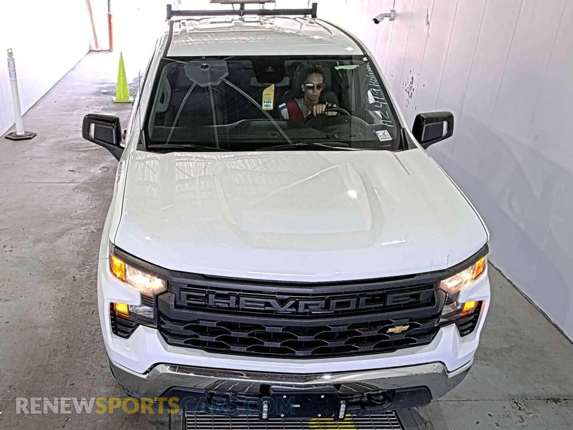 2 Photograph of a damaged car 1GCPDAEK2PZ216277 CHEVROLET SILVERADO 2023