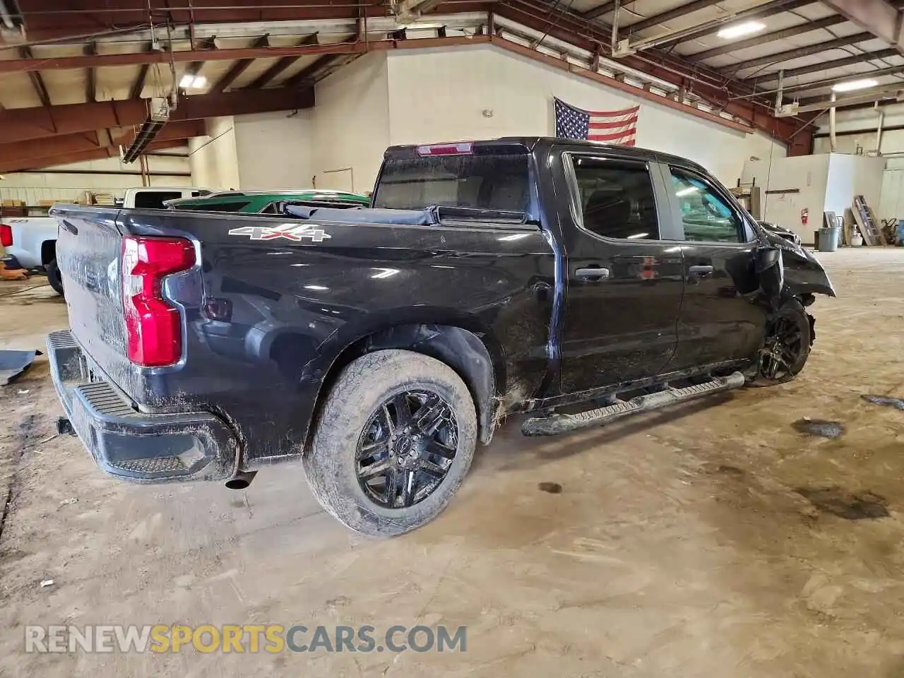 3 Photograph of a damaged car 1GCPDBEK2PZ114001 CHEVROLET SILVERADO 2023