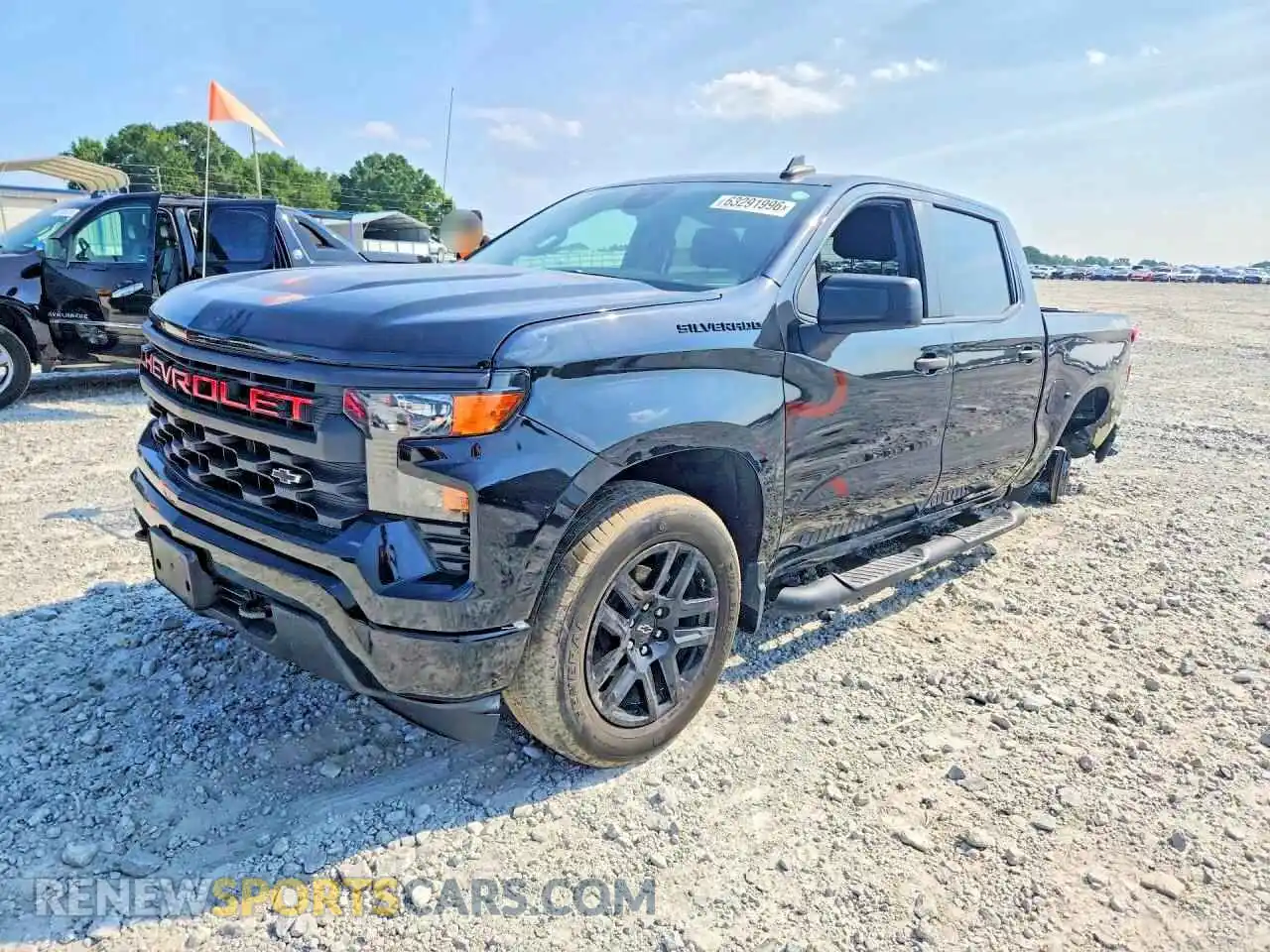 1 Фотография поврежденного автомобиля 1GCPDBEK7PZ126841 CHEVROLET SILVERADO 2023