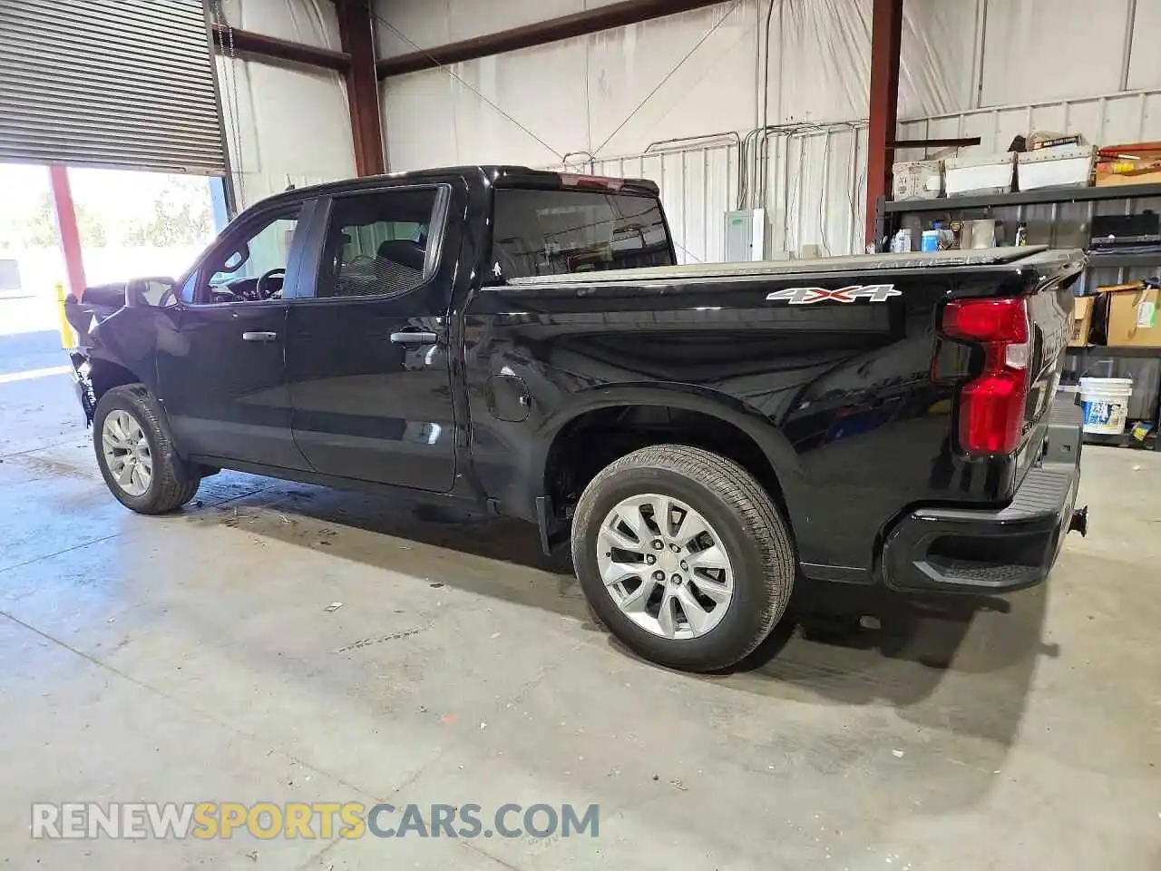 2 Photograph of a damaged car 1GCPDBEK7PZ149892 CHEVROLET SILVERADO 2023