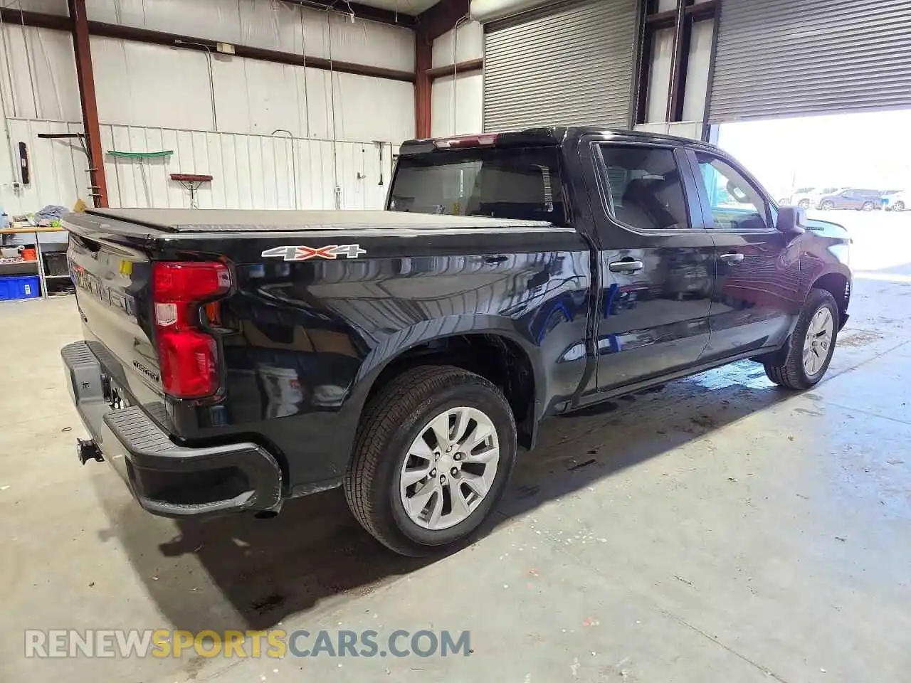 3 Photograph of a damaged car 1GCPDBEK7PZ149892 CHEVROLET SILVERADO 2023